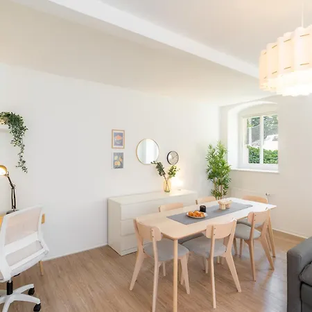 Apartment Quiet With Xxl Sofa And 65 Inch Tv Dresden